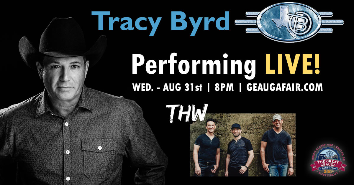Tracy Byrd and THW Performing Live on Wednesday, August 31, 2022